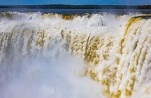 Iguazu Falls: Argentina and Brazil Sunset on the Same Day