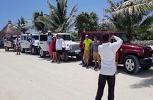 Cozumel Private Jeep Tour with Snorkeling Experience and Lunch