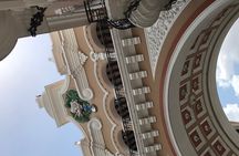 City walking tour Guatemala City and Relieff Map