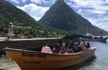 Private Half Day Charter: St Lucia Boat Tour to Soufriere