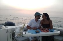 Romantic walk in the Bay of Cadiz