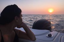 Romantic walk in the Bay of Cadiz