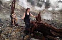 volcano hike and jungle trekking adventure