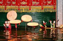 Water Puppet Show and Dinner On Indochina Queen/ Junk
