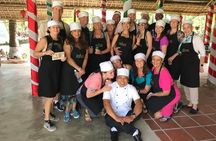 Traditional Cooking Class with Basket Boat Ride and market Tour 