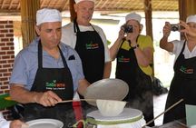 Traditional Cooking Class with Basket Boat Ride and market Tour 