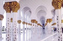 Sheikh Zayed Grand Mosque with Ferrari World & Yas Waterworld Fun