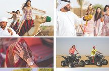 Dubai Desert 4x4 Dune Bashing, Sandboarding, Camel Riding, Dinner
