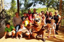 Zipline, Sloths & Monkeys, Chocolate Factory, Private Vehicle for Cruise Family