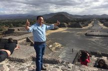 2 Days visiting Basilica of Guadalupe, Pyramids, Frida Kahlo museum & Xochimilco