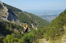 Hiking downhill from Krstac to Kotor, visit San Giovanni fortress