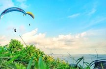 Paragliding Bali Nusa Dua cliff with Free Photo/Videos