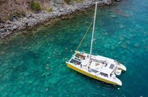 St Kitts Deluxe Catamaran Snorkeling Tour With Lunch