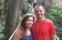 Roatan Shore Excursion: Hanging Bridges Eco Tour and Beach Break
