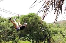 Mayan Zipline & ATV Buggy Tour with Sloths, Monkeys & Beach Club