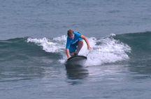 Beginner surf lesson for kids
