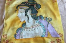 Art workshop-- Create your own greek silk scarf in Athens !