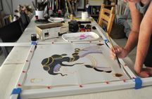 Art workshop-- Create your own greek silk scarf in Athens !