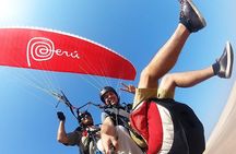 Paragliding Flight at Paracas National Reservation