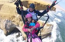Paragliding Flight at Paracas National Reservation