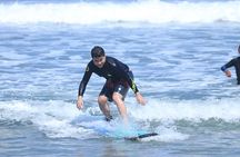semi private surf lesson for beginners and intermediate at kuta and legian beach