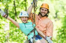 Small-Group 7-Line Zipline Activity at Sevierville Nature Park