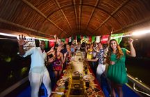 Xochimilco Boats Entry Ticket with Dinner and Open Bar