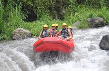 Rafting Telaga Waja River with optional transfer, zipline & lunch