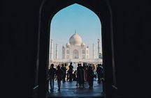 Taj Mahal Agra Tour by Gatimaan Express Train 