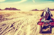 Quad bike ride in the pyramids of Giza