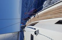 Sailing to Dia Island with lunch on Bavaria 51 Heraklion, Crete