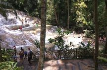 Dunn's River Falls and Beach From Ocho Rios Jamaica 