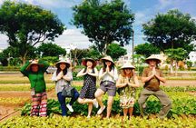 Home Cooking Class: Market, Garden and cooking 4 dishes
