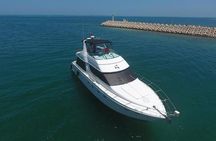 Playa Mujeres rent a Yacht 4hrs with Food and drinks aboard CA55