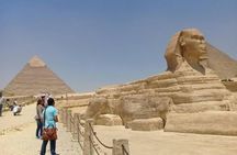 Full Day Private Tour Giza Pyramids Sphinx, Camel Ride, Egyptian Museum & Bazaar