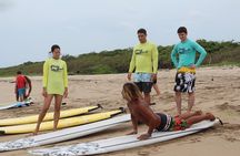 Playa Grande Surf Lessons on a Secluded Beach