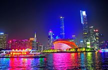 Guangzhou Night Pearl River Cruise VIP Seating with Private Transfer
