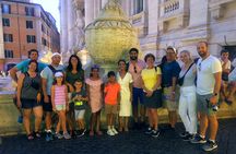 Kid-Friendly Best of Rome By Night w Gelato & Pizza for Families