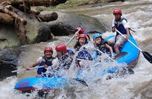 Private Mount Batur Sunrise Trek and Ayung River White Water Rafting Tour