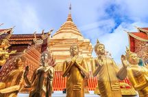 Wat Doi Suthep Temple and White Meo Hilltribe Village Half-Day Tour from Chiang Mai