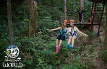 Phuket Hanuman World Combine Zipline Adventure Tickets