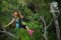 Phuket Hanuman World Combine Zipline Adventure Tickets