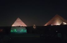 Cairo: Giza Pyramids Sound and Light Show with Transfers