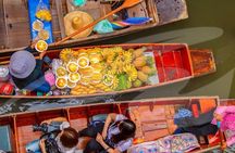 Floating Markets and Bridge on River Kwai Tour from Bangkok