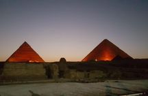 Cairo: Giza Pyramids Sound and Light Show with Transfers