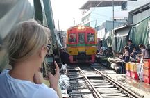 Private Excursion to Maeklong Railway &​ Amphawa Floating Markets