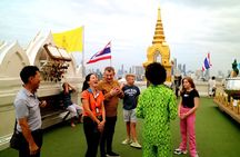 Tuk Tuk Bangkok Private Tour: WW2 Pad Thai, 360-Viewpoint, Chinatown (Pickup)