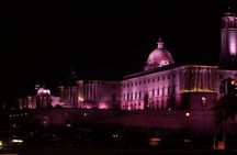 Night View of Old & New Delhi 