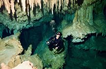 2 dives in Cenote Dos ojos Certified Divers