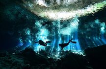 2 dives in Cenote Dos ojos Certified Divers